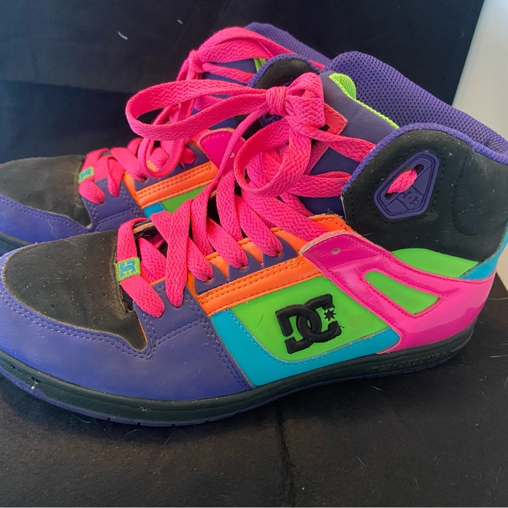 DC  Multicolor High-Top Sneakers